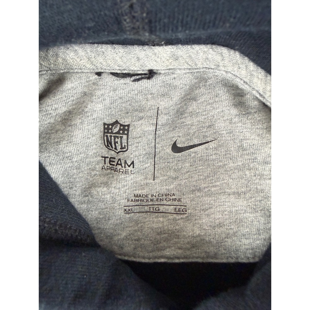 Nike Pittsburgh Steelers Hoodie Mens XXL Black Gold NFL Team Apparel 468541-010 - Picture 5 of 6